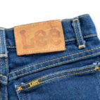 Vintage Lee Riders Jeans Womens 24x28 8 Petite Blue Dark Wash Denim USA 80s