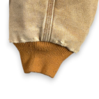 Carhartt Jacket Adult EXTRA LARGE Brown Fade Duck Canvas Hooded Workwear WV Logo