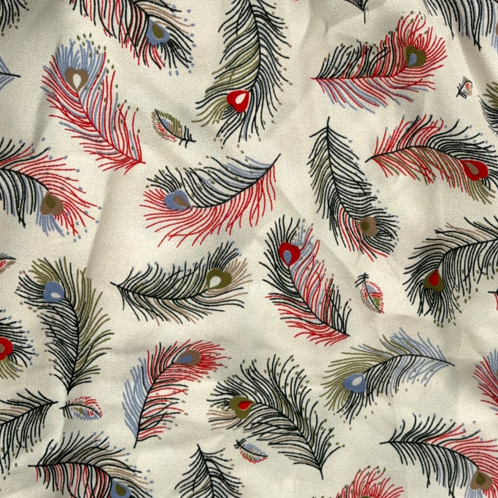 Vintage Levis Shirt Womens LARGE White Blouse Top Peacock Feather Camp Boho 70s-7 Vintage Levis Shirt Womens LARGE White Blouse Top Peacock Feather Camp Boho 70s