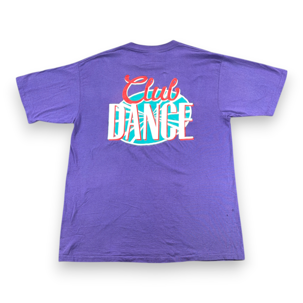 Vintage Club Dance Shirt Adult EXTRA LARGE Purple Tennessee Country TNN USA 90s-1 Vintage Club Dance Shirt Adult EXTRA LARGE Purple Tennessee Country TNN USA 90s