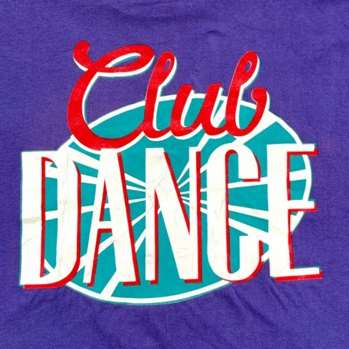 Vintage Club Dance Shirt Adult EXTRA LARGE Purple Tennessee Country TNN USA 90s-2 Vintage Club Dance Shirt Adult EXTRA LARGE Purple Tennessee Country TNN USA 90s