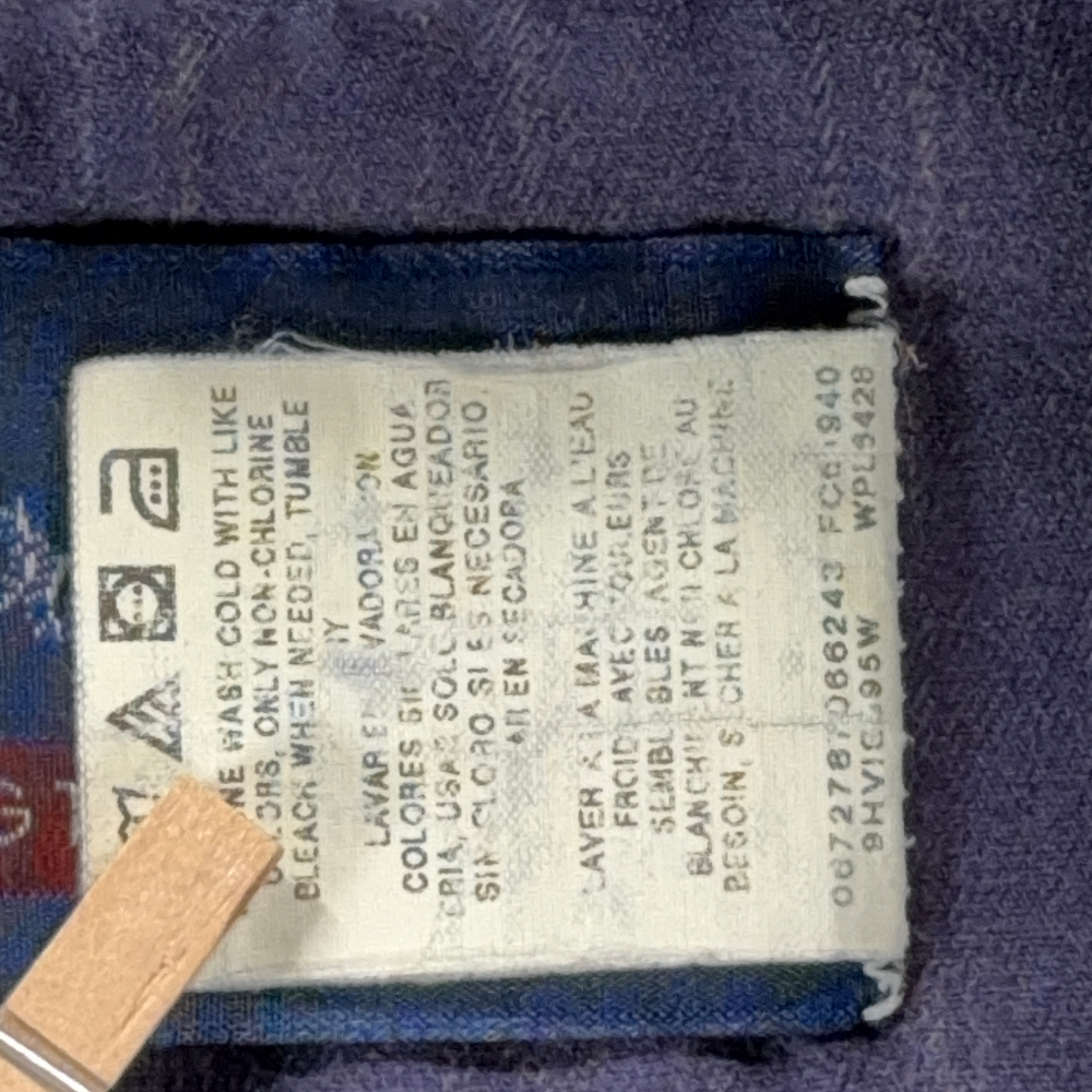 Vintage Wrangler Shirt Adult 2XL XXL Blue Red Yellow Striped Western Cowboy 90s-6 Vintage Wrangler Shirt Adult 2XL XXL Blue Red Yellow Striped Western Cowboy 90s