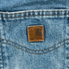 Carhartt Jeans Mens 32x30 Blue Stonewash Relaxed B18 Workwear Denim 34x30 Tag