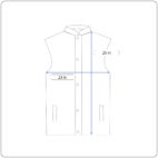 Vintage Puffer Vest Adult LARGE Green CF Industries Farm Seed Quilted USA 80s