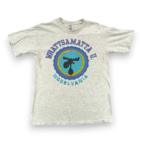 Vintage Rocky Bullwinkle Shirt Adult MEDIUM Gray Whattsamatta U Mooslvania Y2K