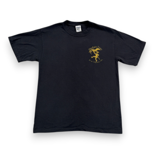 Vintage Theater Shirt Adult MEDIUM Black Harlequin Center Performing Arts Y2K