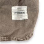 Supremebeing Shirt Adult MEDIUM Green Southwest Orange Trim Western Military