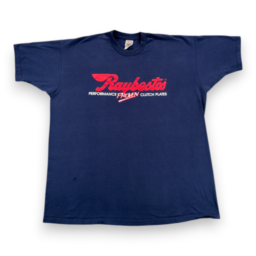 Vintage Raybestos Shirt Adult 3XL XXXL Blue Automotive Racing Parts USA 90s