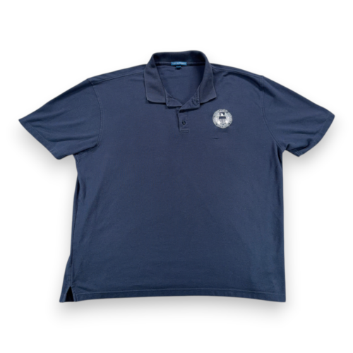 Federal Reserve Bank Polo Shirt Adult 3XL XXXL Blue Minneapolis Workwear Staff