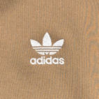 Vintage Adidas Jacket Adult LARGE Brown Quarter Zip Track Pullover Trefoil 80s