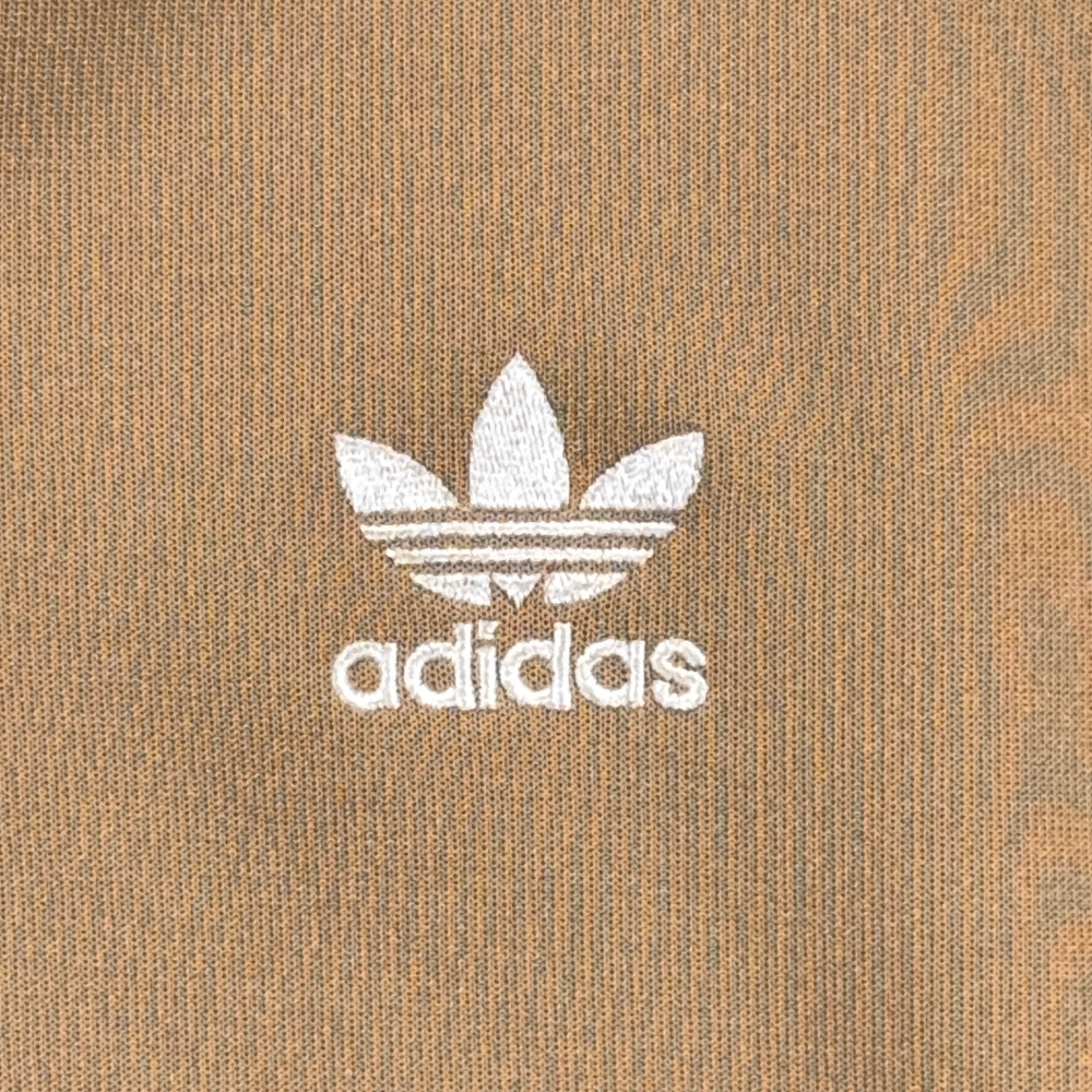 Vintage Adidas Jacket Adult LARGE Brown Quarter Zip Track Pullover Trefoil 80s-4 Vintage Adidas Jacket Adult LARGE Brown Quarter Zip Track Pullover Trefoil 80s