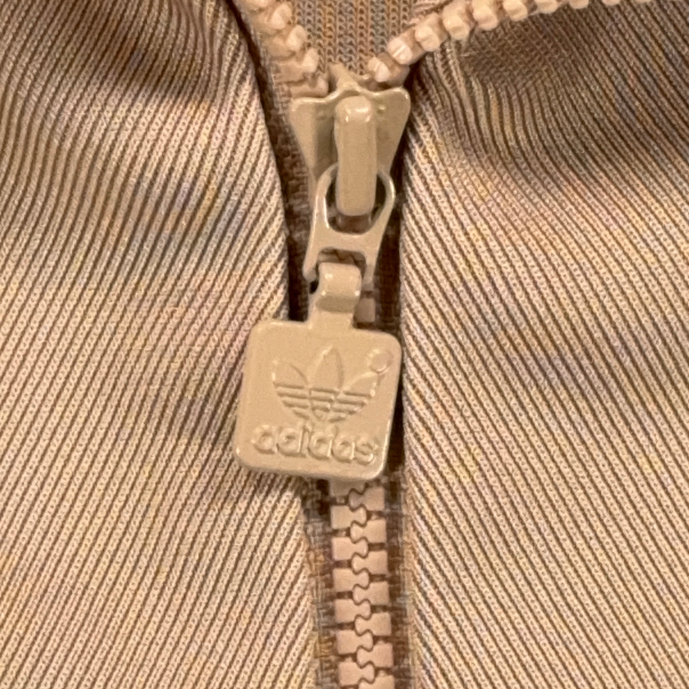 Vintage Adidas Jacket Adult LARGE Brown Quarter Zip Track Pullover Trefoil 80s-5 Vintage Adidas Jacket Adult LARGE Brown Quarter Zip Track Pullover Trefoil 80s