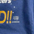 Vintage Indiana Pacers Shirt Adult MEDIUM Blue NBA Basketball Sports USA 90s