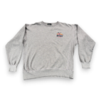 Vintage Famous Daves Sweater Adult EXTRA LARGE Gray Sweatshirt BBQ Blues Pig Y2K