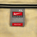 Vintage Purdue Boilermakers Polo Shirt Adult EXTRA LARGE Yellow Nike Drifit Y2K