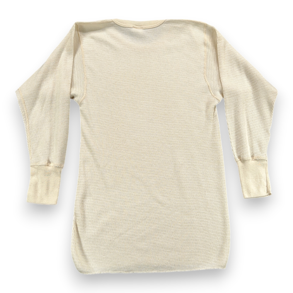 Vintage Sears Shirt Adult SMALL White Thermal Waffle Knit Undershirt USA 70s-3 Vintage Sears Shirt Adult SMALL White Thermal Waffle Knit Undershirt USA 70s