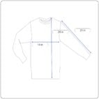 Vintage Sears Shirt Adult SMALL White Thermal Waffle Knit Undershirt USA 70s