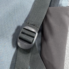 511 Tactical Bag Gray Yellow Polyester Drawstring Cinch Backpack Logo Promo Swag