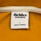 Bonobos Jacket Adult LARGE White Yellow Cotton Fielder Track Retro Full Zip