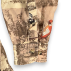 Vintage Outdoor Life Shirt Adult 2XL XXL Brown Orange Dogs Pheasant Hunting Y2K