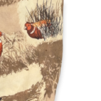 Vintage Outdoor Life Shirt Adult 2XL XXL Brown Orange Dogs Pheasant Hunting Y2K