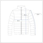 Vintage Montgomery Ward Jacket Adult EXTRA LARGE Green Puffer Nylon Quilted 80s