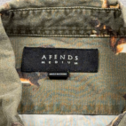 Squirrel Shirt Adult MEDIUM Green Cotton Afends Button Down Novelty Print Funny