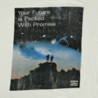 Vintage Exxon Shirt Adult EXTRA LARGE White Chemical Oil Gas Future Promise 90s