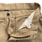 Vintage Polo Ralph Lauren Pants Mens 34x30 Brown 650 Straight Fit Khaki Y2K