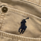 Vintage Polo Ralph Lauren Pants Mens 34x30 Brown 650 Straight Fit Khaki Y2K