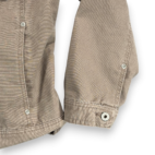 Dri Duck Jacket Womens EXTRA LARGE Brown Cotton Canvas Trucker Lined Chore Work