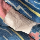 Vintage Todays News Jacket Adult LARGE Blue Jean Denim Southwest Aztec Lined 80s