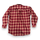 Vintage Carhartt Shirt Adult LARGE Red Brown Plaid Flannel Workwear Outdoor Y2K