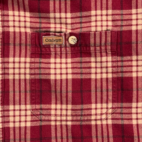 Vintage Carhartt Shirt Adult LARGE Red Brown Plaid Flannel Workwear Outdoor Y2K