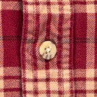 Vintage Carhartt Shirt Adult LARGE Red Brown Plaid Flannel Workwear Outdoor Y2K