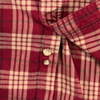 Vintage Carhartt Shirt Adult LARGE Red Brown Plaid Flannel Workwear Outdoor Y2K
