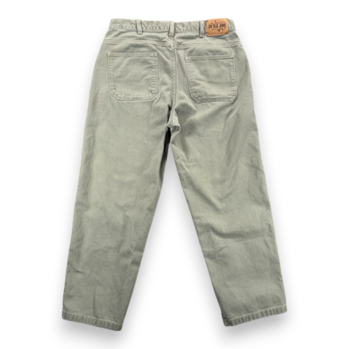Vintage Gap Jeans Mens 34×28 Green Cotton Denim Wide Leg No 12 Baggy Skater Y2K-2 Vintage Gap Jeans Mens 34x28 Green Cotton Denim Wide Leg No 12 Baggy Skater Y2K