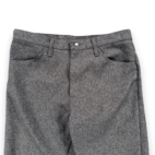 Wrangler Pants Mens 34x30 Gray Polyester Bootcut Wrancher Dress Jeans 36x30 Tag