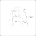 Vintage Lilli Ann Fur Coat Womens LARGE Brown Faux Double Breasted Satin USA 60s