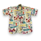 Vintage Larry Bird Shirt Adult MEDIUM Green Silk Club Celtics Basketball NBA 80s