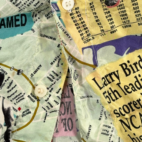 Vintage Larry Bird Shirt Adult MEDIUM Green Silk Club Celtics Basketball NBA 80s