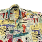 Vintage Larry Bird Shirt Adult MEDIUM Green Silk Club Celtics Basketball NBA 80s