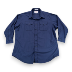 Vintage US Coast Guard Shirt Adult 2XL XXL Blue 19-33 Creighton Uniform USA 70s