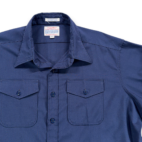 Vintage US Coast Guard Shirt Adult 2XL XXL Blue 19-33 Creighton Uniform USA 70s