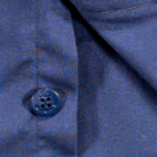 Vintage US Coast Guard Shirt Adult 2XL XXL Blue 19-33 Creighton Uniform USA 70s