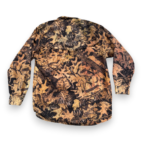 Vintage Remington Shirt Adult MEDIUM Brown Mossy Oak Forest Floor Camo 90s