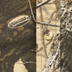 Remington Shirt Adult MEDIUM Brown Camo Hunting Realtree Hardwoods Outdoor Logo