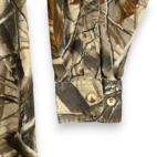 Remington Shirt Adult MEDIUM Brown Camo Hunting Realtree Hardwoods Outdoor Logo
