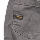 Ariat Pants Mens 34x30 Gray Rebar M4 Relaxed Straight Leg Stretch Workwear