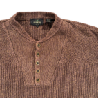 Vintage Red Head Sweater Adult EXTRA LARGE Brown Knit Military Commando 90s